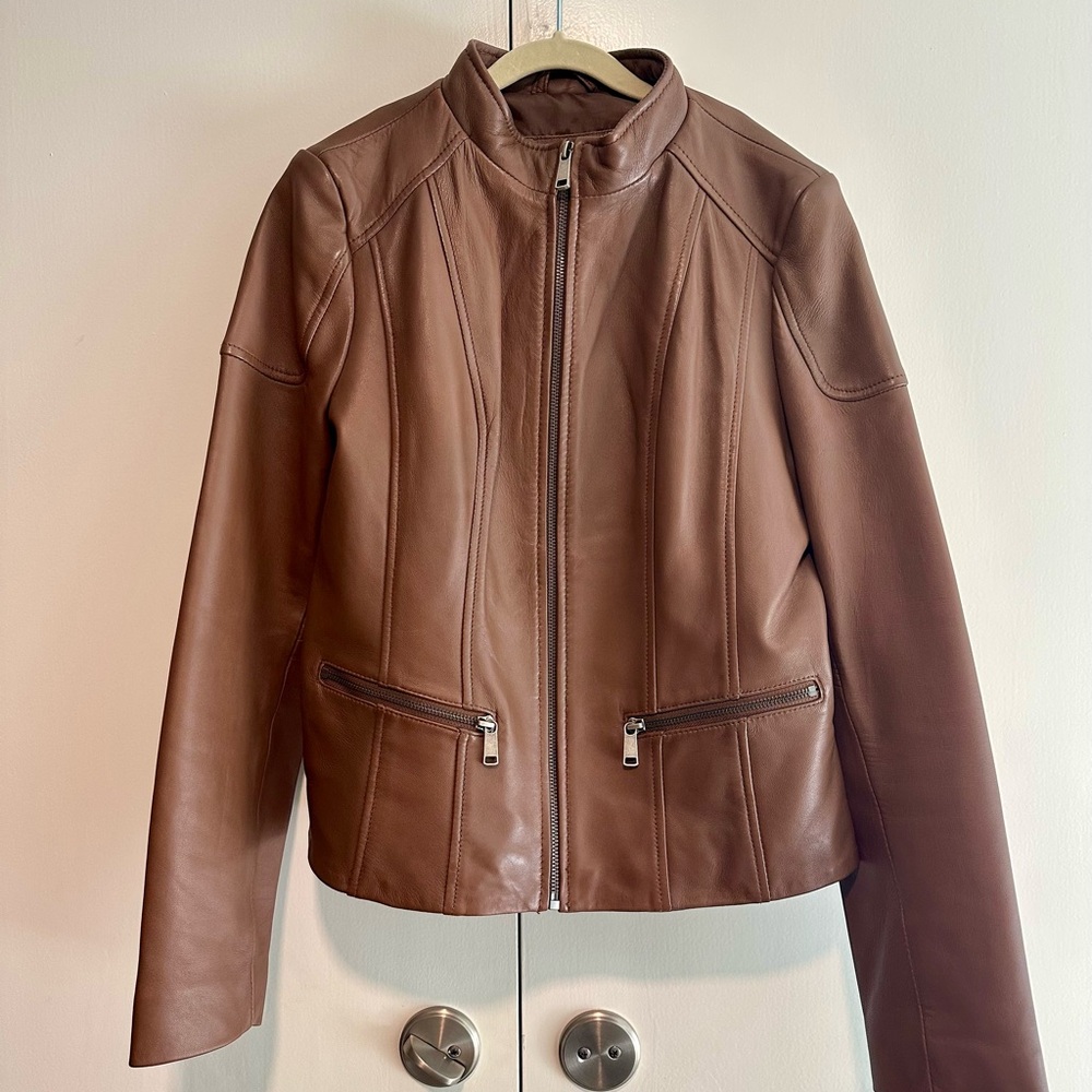 Wilsons Leather Tan Jacket